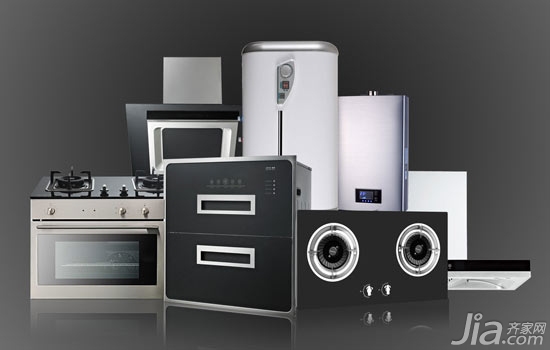 白色家用廚房電器圖標(biāo)現(xiàn)實(shí)風(fēng)格的透明背景矢量插圖白色